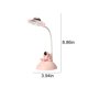 thumbnail image 3 of Lámpara de escritorio de astronauta con proyector estelar y soporte para teléfono • Cuello flexible a 360° • Luz para el cuidado ocular regulable • USB recargable • Blanco o rosa, 3 of 6