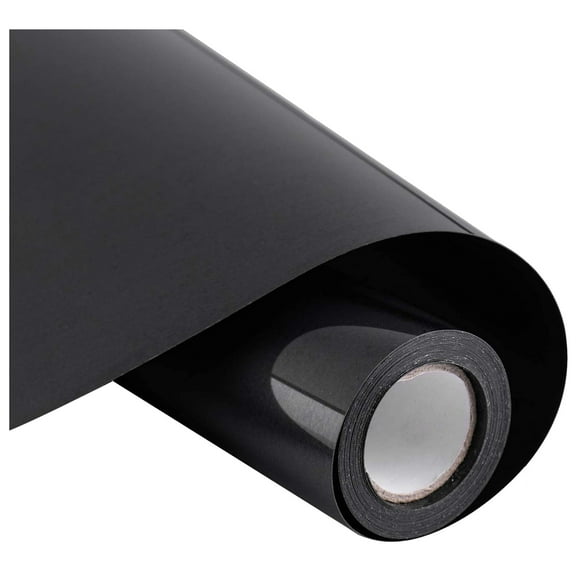 Werulen Vinyl Rolls Iron On Heat Transfer Vinyl, Easy to Cut Glossy Material for T-Shirts, DIY Craft Supplies, Permanent Adhesive Vinyl for Home Iron or Heat Press Machine