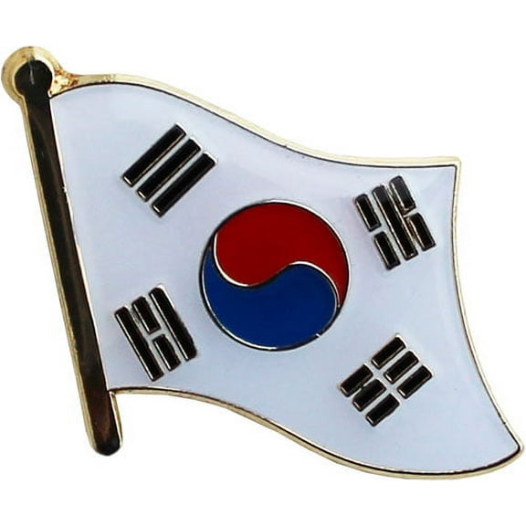 South Korea Flag Lapel Pin