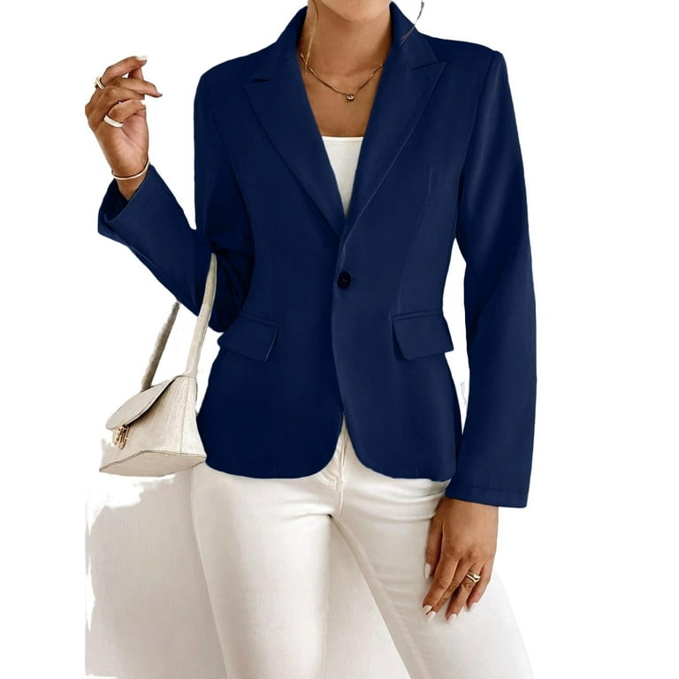 Navy blazer woman deals