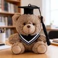 thumbnail image 2 of Graduation Bear Plush, Commemorative Graduation Stuffed Animal in Cap and Gown, Keepsake Graduation Gift for Graduate, College Graduation Present, Ceremony Souvenir Teddy Bear, 2 of 5