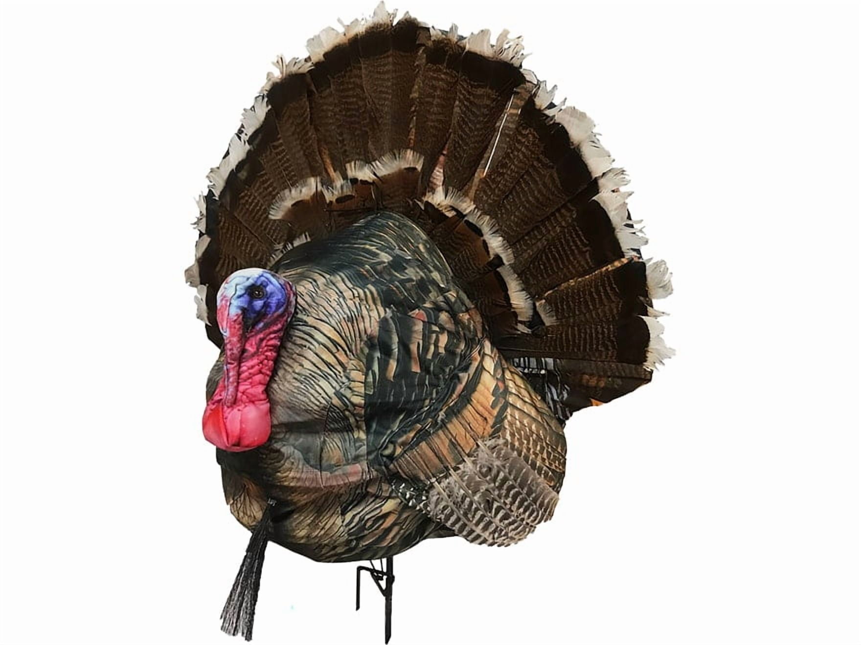Higdon Outdoors Hunting Full Strut Tom Turkey Decoy with Magnetic