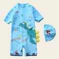 thumbnail image 2 of Gerichy Boys Swim Set, 2T 3T 4T 5T Swimsuit Boys Children Swimsuit Boys Middle And Small Children Cute Dinosaur Baby Boy Swimsuit Baby Boy Swimsuit, 2 of 5