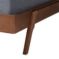 thumbnail image 4 of Baxton Studio Sarita Ash Walnut Finished Wood Queen Size Bed Frame, 4 of 8