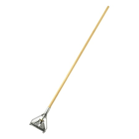 Easy Change Style Mop Handle Steel Head 60 L Hardwood