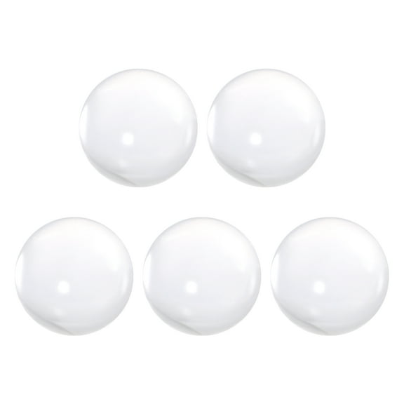 Unique Bargains 1.18''(1.2-inch) Acrylic Contact Juggling Ball Ornament Clear 5pcs