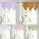 thumbnail image 1 of Xihbxyly Cortina de Pantalla Triangular, Elegante Detalle de Cuentas, Tela Suave y Transpirable, Decoración Versátil para El Hogar, Sala de Estar, Dormitorio, Balcón, Función de Transmisión de Luz, 1, 1 of 2
