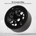 thumbnail image 3 of 4pcs RC Crawler Rims Universal Aluminum Alloy 1.9in Beadlock Wheels, High Wear Resistance, Improved Crawler Performance, Easy Install for Axial SCX10, SCX10 II, 3 of 8