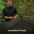 thumbnail image 6 of TETON Sports Mountain Ultra Tents, 1 Person Backpacking Tent, Lightweight, Perfect for Camping, Hiking and Backpacking – Waterproof and Built to Last- Yellow, 6 of 9