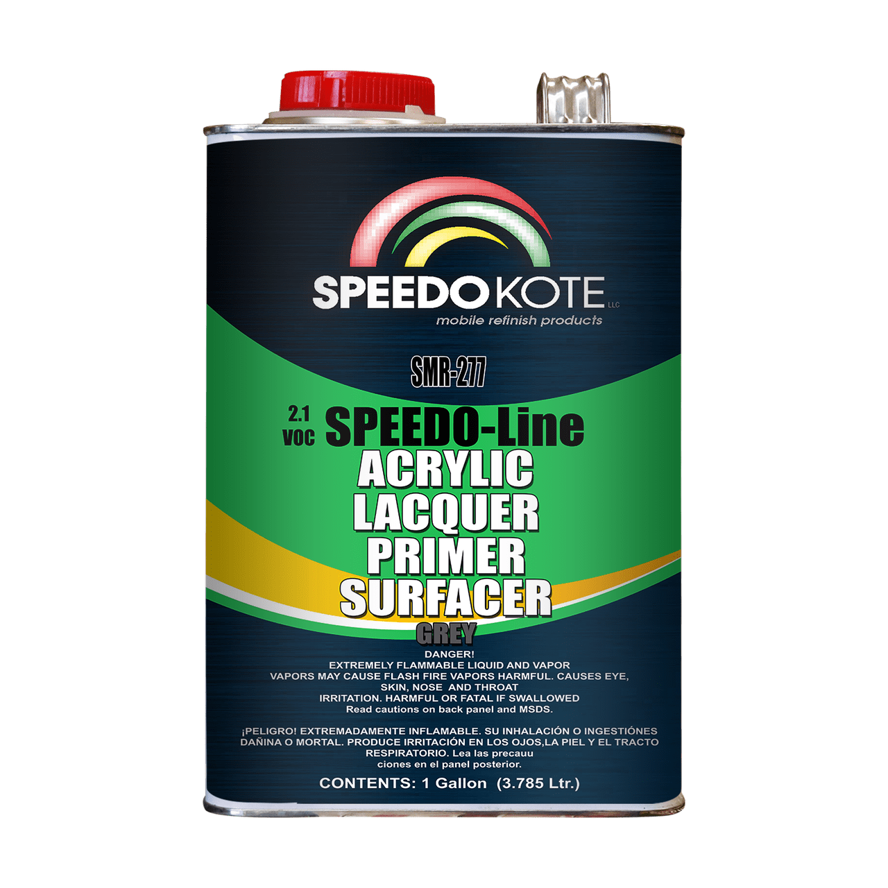 SMR-277 High Build Acrylic Lacquer Primer 2.1 voc  Gray Gallon