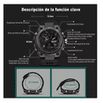 thumbnail image 5 of Reloj Táctico Militar Wünd  Deportivo Impermeable Moda Para Hombre Modelo Verde, 5 of 5