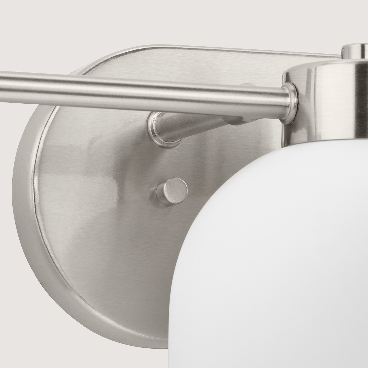 Avec 22-in 3-Light Brushed Nickel Bath Contemporary Vanity Light