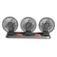 thumbnail image 1 of Ventilador de coche, ventilador personal de refrigeración para vehículos, potente y silencioso, ventiladores automáticos de 3 cabezales, aire 5V, 1 of 9