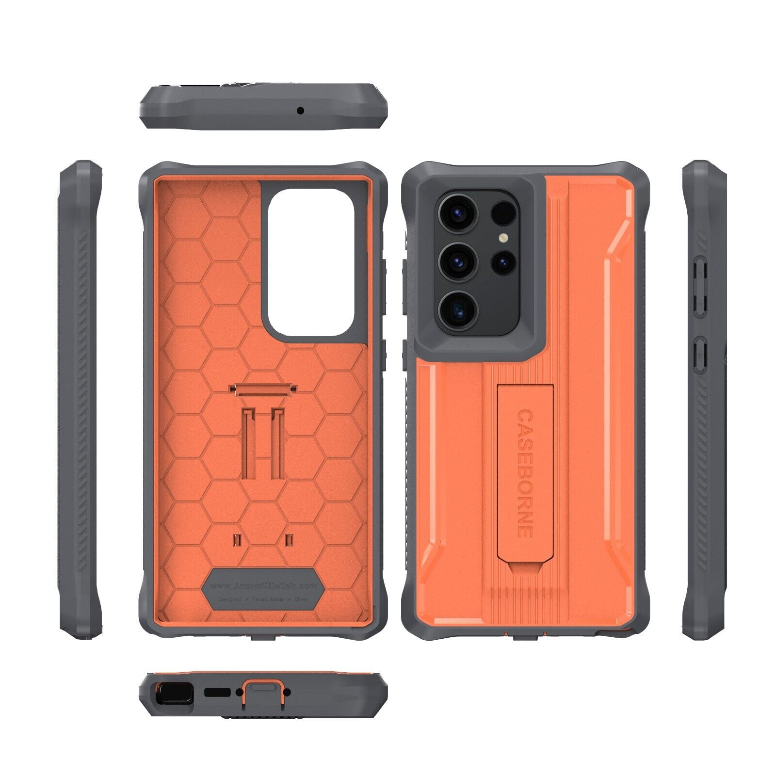 Poetic Samsung Galaxy S23 Ultra Case Orange