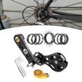 thumbnail image 4 of Equipo de conversión de velocidad única para bicicleta de montaña, repuestos duraderos, llave ligera 14T negro, 4 of 8