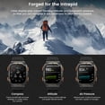 thumbnail image 4 of KOSPET TANK M3 Ultra Reloj Inteligente GPS, 1,96" AMOLED Smartwatch Hombre con Llamadas Bluetooth, Impermeable IP69K, Batería de 480 mAh, 170+Modos Deportes, Monitor de Frecuencia Cardiaca (M3U Negro), 4 of 5