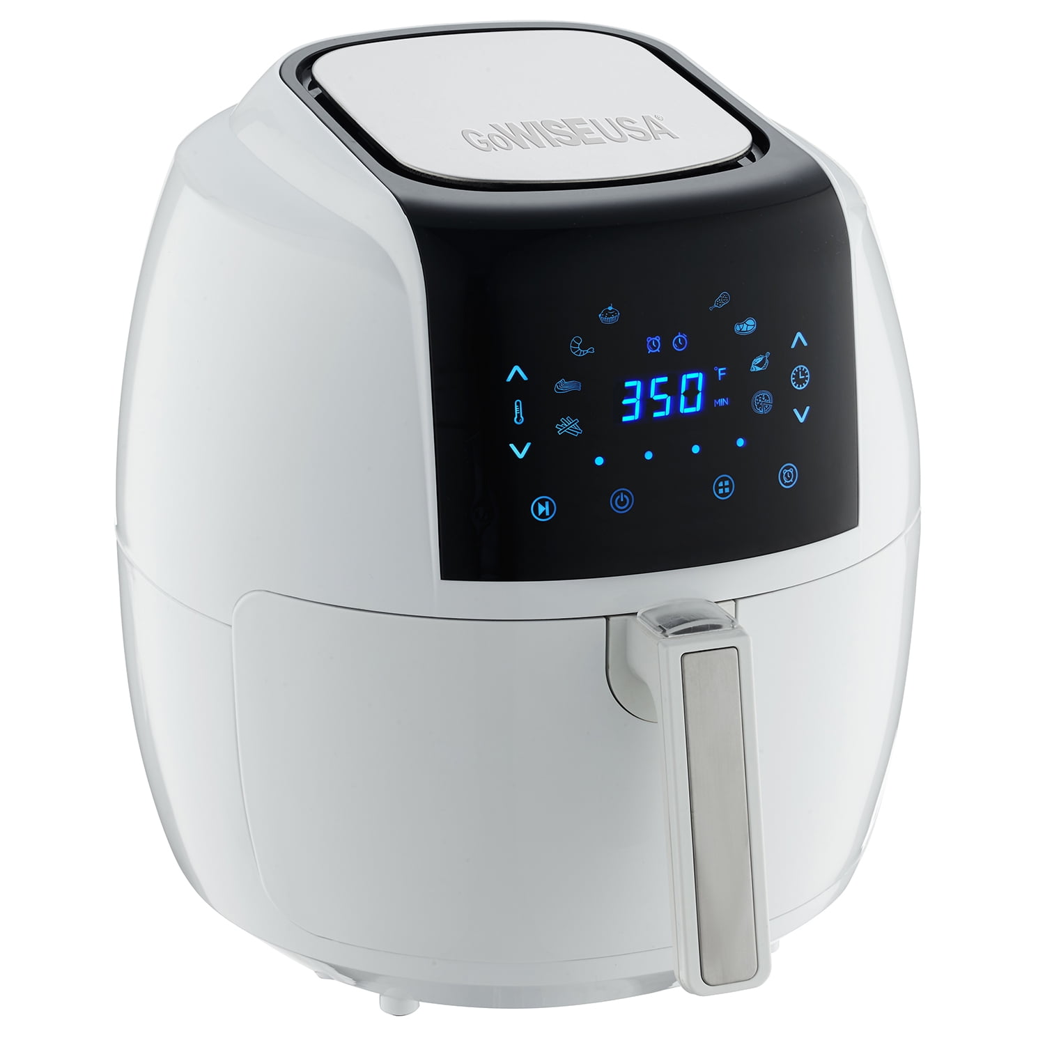 GoWISE USA 5.8 Quart 1700 Watt 8-in-1 Programmable Digital Air Fryer XL ...