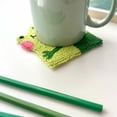 thumbnail image 4 of Set Heat Absorbent For Drinks Cute Kitchen Dining Table Decor Glass Cup Mug Mat Home Bar Desk Accessories, 4 of 9