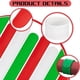 thumbnail image 5 of Vacaciones Rojo y Verde Flip Wraps Tiras de Metal Cubiertas de Silicona Flip Poster Holder Portarrollos de Papel, 5 of 5