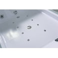 thumbnail image 5 of Freestanding hot tub 70.8″ X 47.2″ whirlpool tub double pump – Positano, 5 of 6