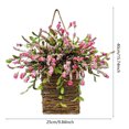 thumbnail image 4 of Cesta Colgante De Guirnalda Guirnalda de puerta, letrero de bienvenida, adornos, regalos de vacaciones, decoración del hogar para porche, granja Ndcxsfigh Libre de BPA, 4 of 9