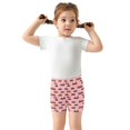 thumbnail image 5 of joogoo Cartoon Trains Girls Lined Shorts Bike Dance Bottoms 10Y, 5 of 7
