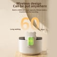 thumbnail image 3 of yeacher BY1031 Wireless Smart Pet Water Dispenser with USB Charging, 880g, PET Material, 19.5cm Diameter, 19cm Height, Yellow Corrugated Box Packaging, 3 of 6