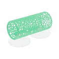 thumbnail image 1 of Túnel de tubo para peces Betta Unique Bargains, cueva para peces Betta, túnel de tubo con agujeros, casa para peces Betta verde, 1 of 7