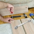 thumbnail image 4 of 2pcs Cabinet Support Rods Hydraulic Gas Struts for Kitchen Cupboard Doors Telescopic Support Rods for Bed Furniture and Cabinets Lift Support, 4 of 9