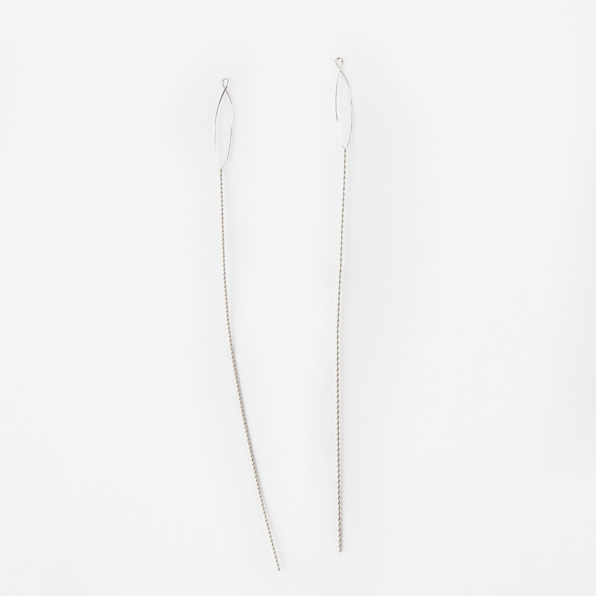 (2 pack) Cousin DIY 2.5 in Collapsible Eye Beading Needles Silver, Steel, 2 Piece