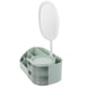thumbnail image 4 of Porta cosméticos con espejo cosmético, soporte para brochas de maquillaje, organizador de cosméticos de escritorio, 4 of 8