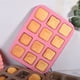 thumbnail image 4 of Inteprter Brownie Baking Pan 12 Cavity Mini Cake Molde antiadherente Acero al carbono Forma cuadrada Reutilizable Hamburger Cookie Mold Herramientas y accesorios para hornear, 4 of 6