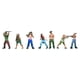 thumbnail image 2 of 7 figuras en miniatura de ladrones a escala 1/64, figuras de personas en miniatura, proyectos de bricolaje, diorama pequeño decorativo para exhibición, 2 of 10