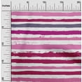 thumbnail image 2 of oneOone Silk Tabby Fuschia Pink Fabric Stripes Sewing Material Print Fabric By The Yard 42 Inch Wide, 2 of 4