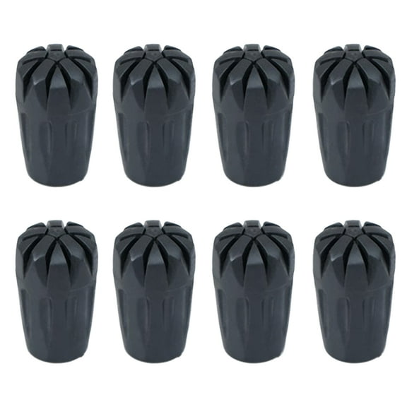 Pack of 8 Trekking Pole Tips The Mountaineering Pole Cap Outdoors