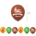 thumbnail image 1 of 46pcs/set Thanksgiving Decorations Banner Cupcake and Cake Topper Balloons Fall Party Decoration for Thanksgiving, 1 of 4