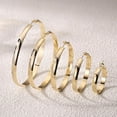 thumbnail image 6 of Bavsenic 14K Gold Hoop Earrings For Women,Large Gold Filled Hoops,Medium Hoop Earring,50mm/60mm/70mm, 6 of 6