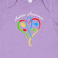 thumbnail image 4 of Inktastic Autism Awareness Heart Ribbon and Puzzle Pieces Boys or Girls Baby Bodysuit, 4 of 5