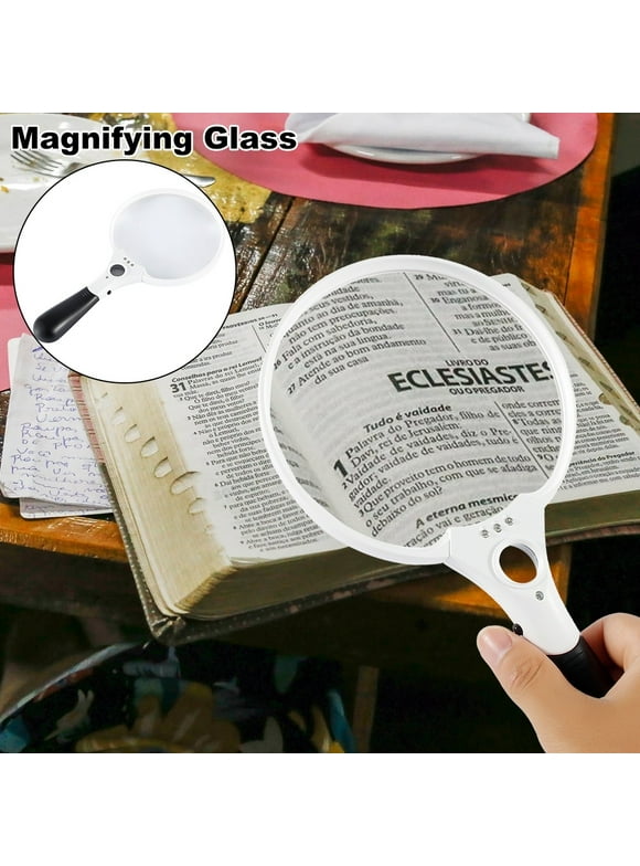 Magnifying Glass with Light in Office Supplies