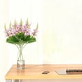 thumbnail image 5 of Artificial Lupine Flower Stems, Realistic Multicolor Fake Blooms with Green Leaves, Long Stem, Low Maintenance for Vase Arrangement, Home Decor, Wedding Party Floral Centerpieces, Indoor Use, 5 of 7