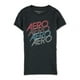 thumbnail image 1 of Camiseta gráfica Aeropostale Mujer Neon apilada Negro XS, 1 of 2