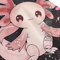 thumbnail image 3 of Fotbe Cute Axolotl Sakura Blossoms Gorro Clásico de Béisbol, Gorra Ajustable con Broche Snapback, Gorro de Exterior de Algodón Suave, 3 of 6