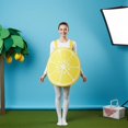 thumbnail image 6 of Hsqqdc 1PC Adult Cute Funy Fruit Print Outfit Set , Unisex Lemon Pattern Jumpsuit,One Size, 6 of 7