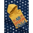 thumbnail image 3 of All American Dad Fireworks Hoodie Men -Image by Shutterstock, Male Medium, 3 of 4