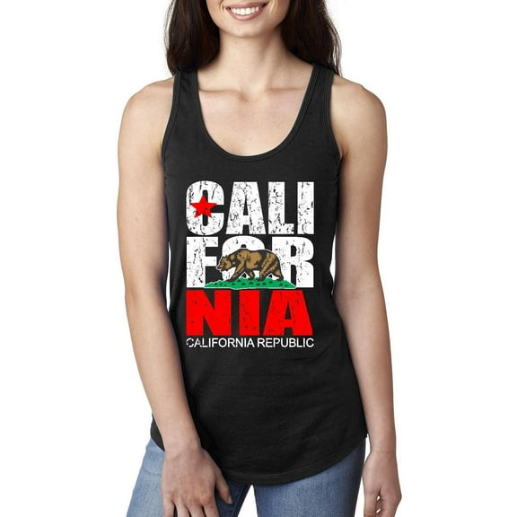 Normal is Boring - Women's Racerback Tank Top, up to Women Size 2XL - California Cali