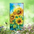 thumbnail image 6 of Summer Sunflower Garden Stake | Hand-Painted Watercolor Yard Art Decor, 6 of 8