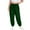 Green, variant on Plus Size Jogger Pants for Women Drawstring Workout Jogging Yoga Running Gym Sports Track Pants with Multi Pockets