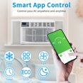 thumbnail image 3 of Aire acondicionado ROVSUN Smart 10000 BTU Window 115V/60Hz blanco, 3 of 9