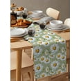 thumbnail image 2 of Table Runner Dresser Scarf 13 x 108 Inch Daisy Flower Farmhouse White Floral Decor Table Runners Non-Slip Heat Kitchen Dining Table Decor for Indoor Outdoor Home Party Decoration, 2 of 7