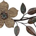 thumbnail image 4 of Stratton Home Decor Rustic Floral Scroll Over the Door Wall Wooden Crest, 4 of 4